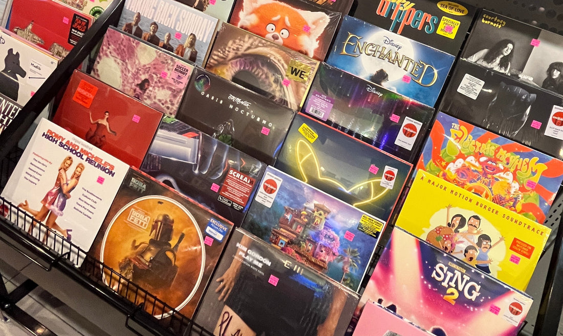 Vinyl Records for sale at Razzle Dazzle Music & Movies in Lindale Mall located in Cedar Rapids, Iowa